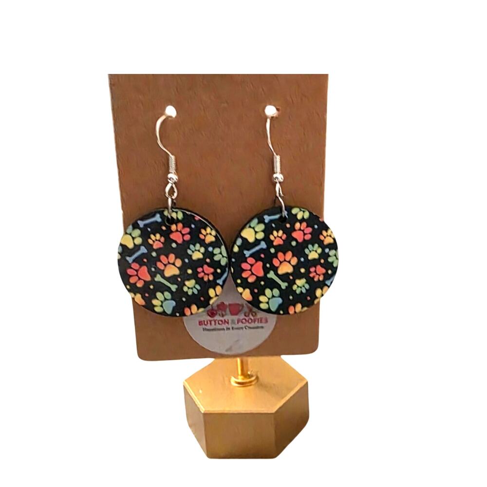 5/$25 Earring Sale - Dog Paws and Bones, Lightweight & Comfortable